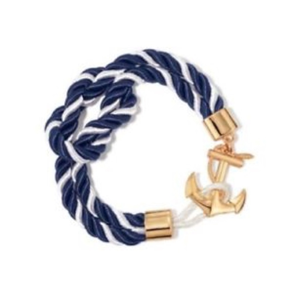 *Nautical Anchor Cord Bracelet